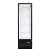 Vitlife Commercial VSC398VTW 24" 1 Glass Door Merchandiser Refrigerator, 12.6 cu. ft., 1/5 HP - Biocean by Danube BlueBiocean